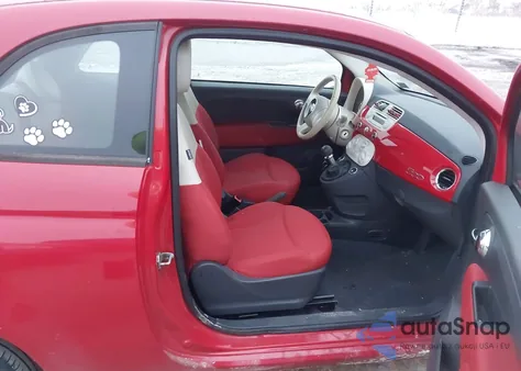 2013 Fiat 500 Pop из США, поврежденный, VIN 3C3CFFAR1DT738415